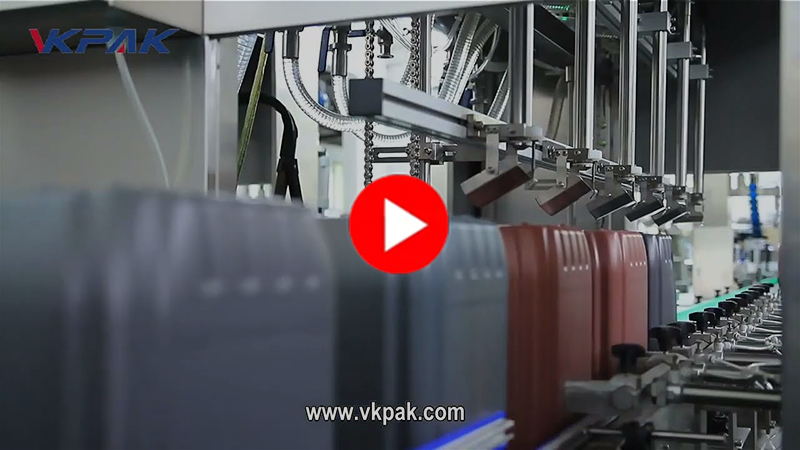 10-20 litran tynnyrin nettopainon täyttölinja