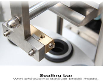 sealing bar from ultrasound sealing equipment tiivistystanko ultrasonic sealer.jpg:stä