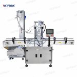 Automaattinen lineaarinen servo yksipäinen pullon istukka ruuvikorkkikone