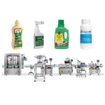 Automaattinen torjunta-aine nestemäisen lannoitteen täyttökorkki etikettilinja