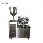 Kokoontaitettavat alumiinimetalliputket, täyttötiivistyskoneet, puoliautomaattiset