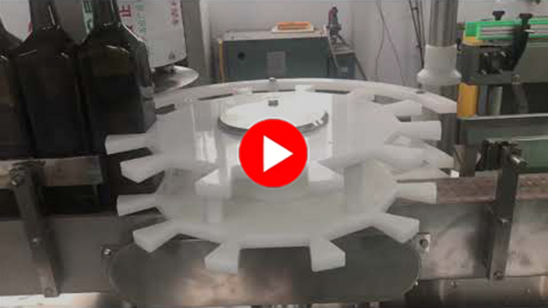 Oliiviöljyn täyttölinja