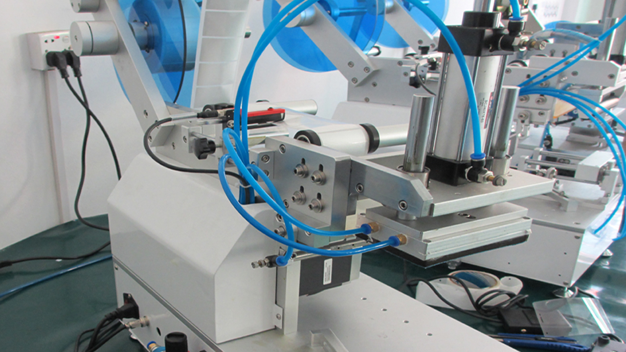 Nokkapussit Muovipussien merkintäkone Puoliautomaattinen tasaiselle pinnalle