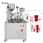 Muovisen laminoidun putken täyttö ultraäänitiivistyskone puoliautomaattinen