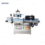 Automaattiset pöytälevyt pienet pyöreät pullot itseliimautuvat etiketöintilaitteet