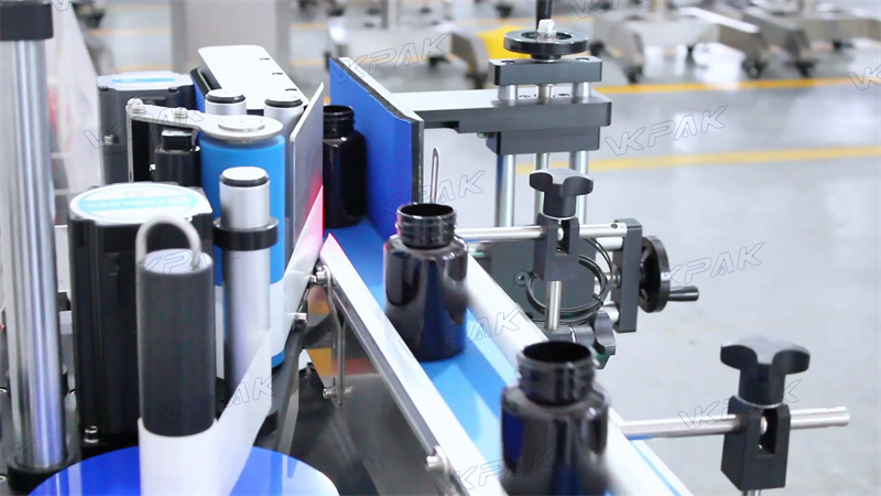 VK-TL-etikettien rullausmekanismi