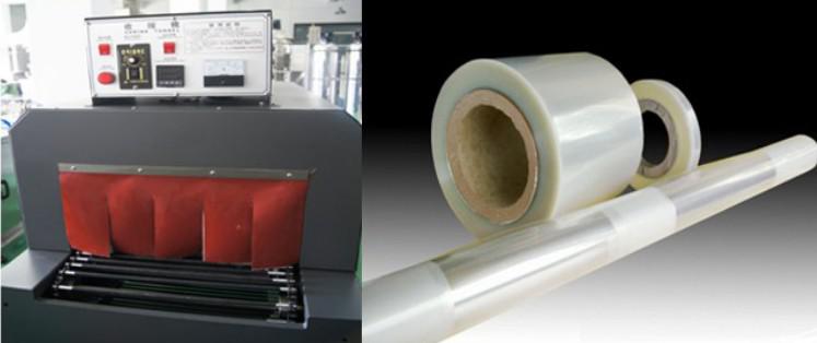 shrinkage tunnel with PE film kutistumistunneli ja pe film.jpg