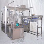 Automaattiset nokkapussit Soijamaitomehun täyttökorkkikone