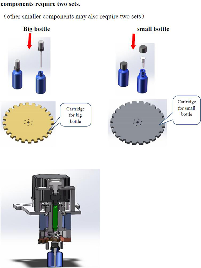täyttökorkin sulkupäät