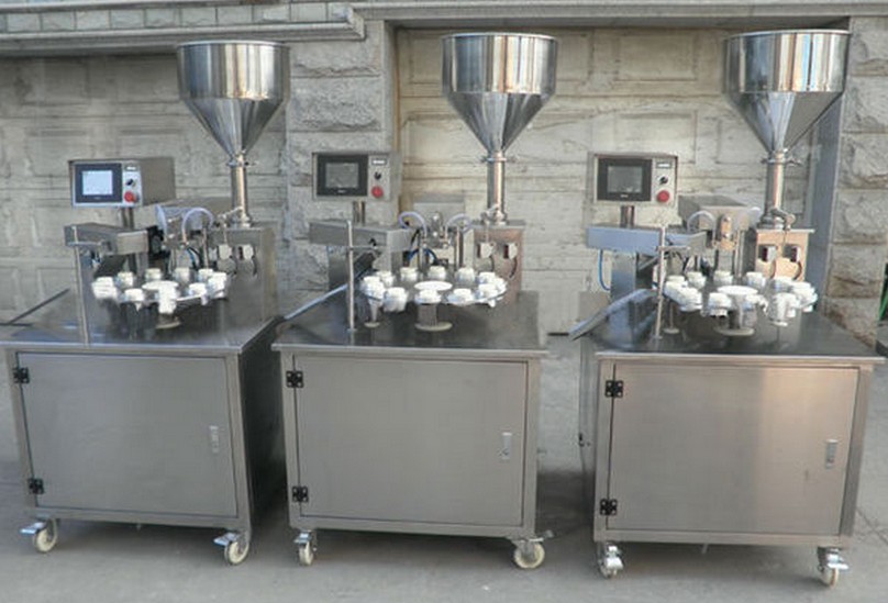 pyörivät putket täyttävät ultraäänitiivistyskoneet puoliautomaattisesti