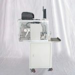 Puoliautomaattinen kaapeli-tarratulostus-apply-taitettava tarrakone