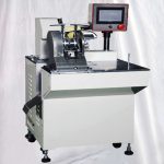 Puoliautomaattinen virtajohtokaapelin tarralipun etikettikone